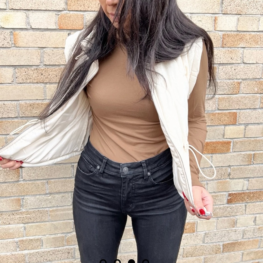 Off white vest